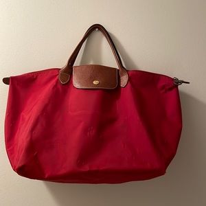 Longchamp Red Tote